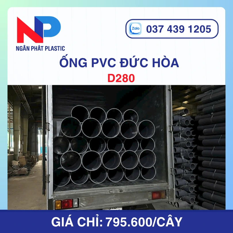 Ống Nhựa uPVC D300